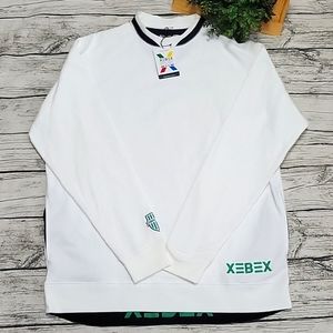 NWT Rare Xebex Sport Sweatshirt, Size L